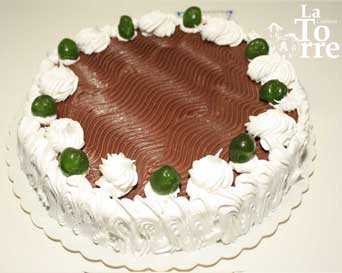 tarta trufa negra